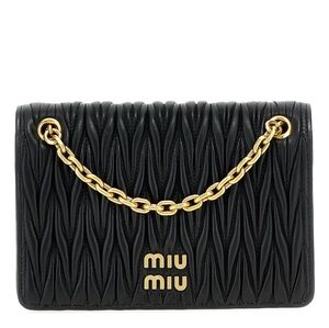 Miu Miu Matelassé nappa leather bag. NWT